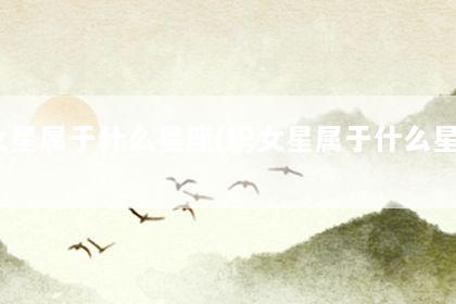 织女星属于什么星座(织女星属于什么星座?)